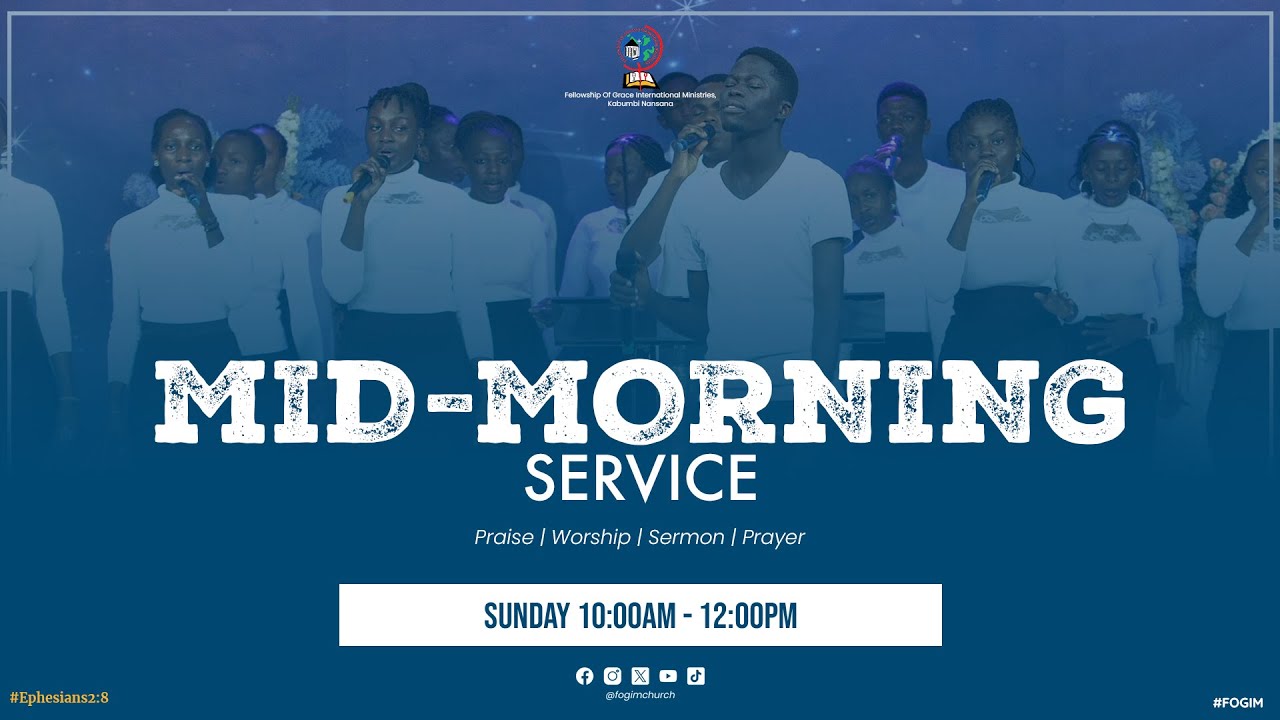 PASTOR RASHIDAH BYAMUKAMA | SUNDAY MID-MORNING SERVICE | 11TH JANUARY 2026 | FOGIM