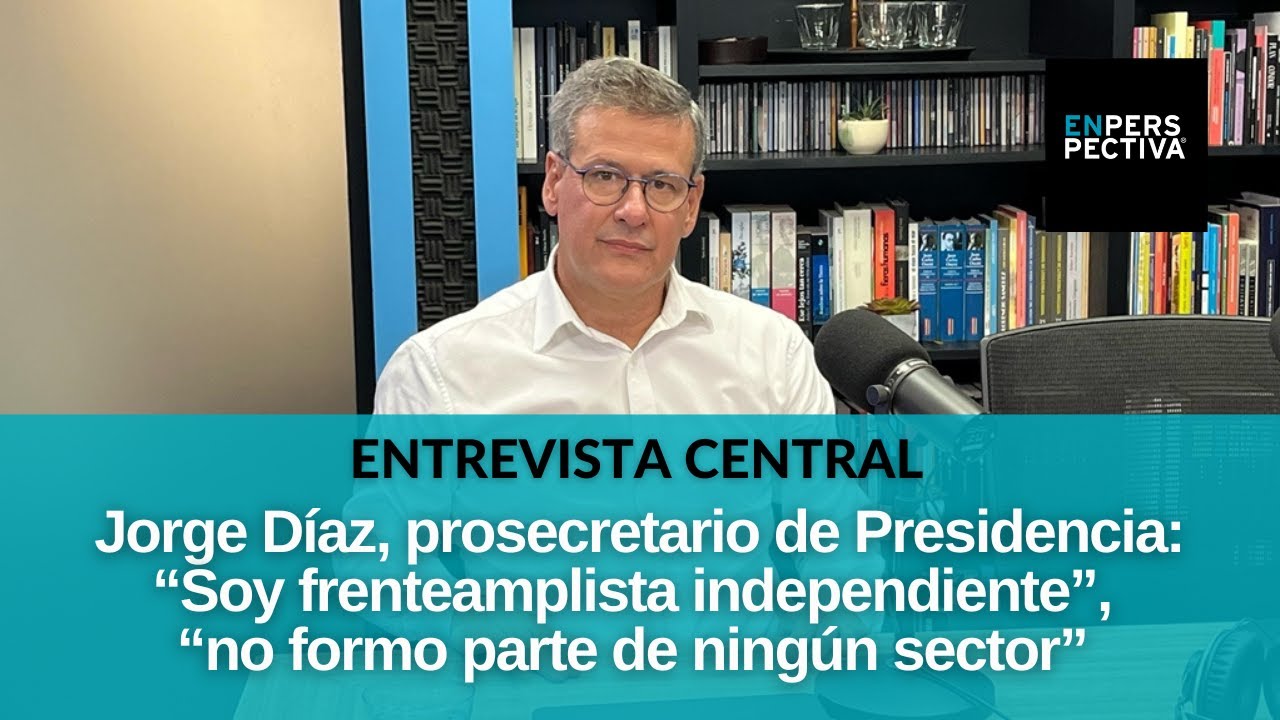 Jorge Díaz: Gobierno saliente “nos colocó en una posición jurídica comprometida al firmar Arazatí”