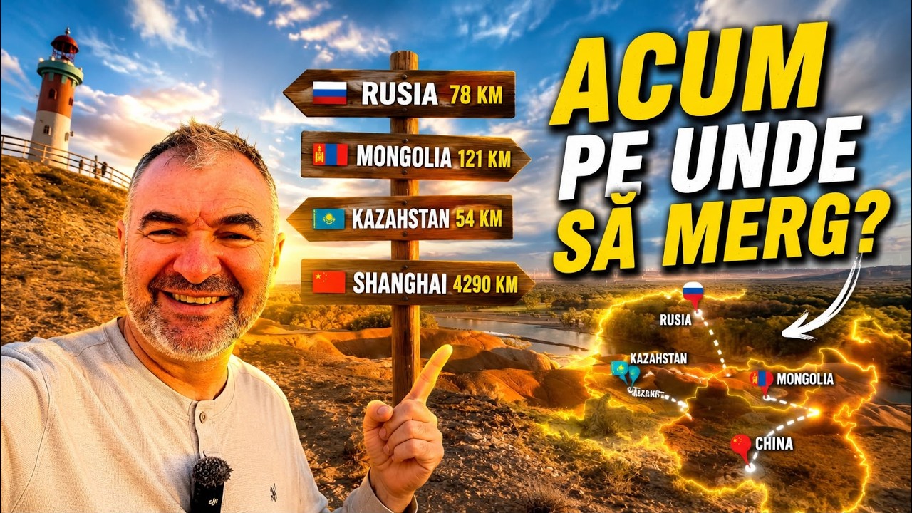 RUSIA, MONGOLIA SAU KAZAHSTAN? &Icirc;N CE DIRECȚIE S-O IAU DIN CHINA? 🙈🇨🇳 (Ep.36)