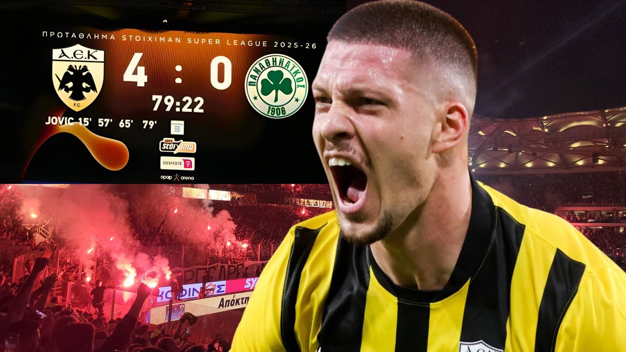 LIVE με Κώστα Κετσετζόγλου για το ΑΕΚ - Παναθηναϊκός 4-0