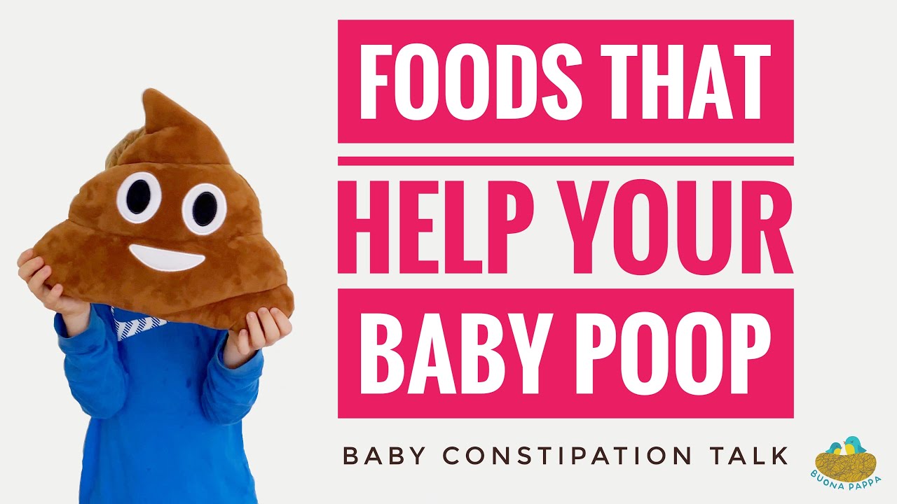 What foods will help your baby poop? Baby Constipation.