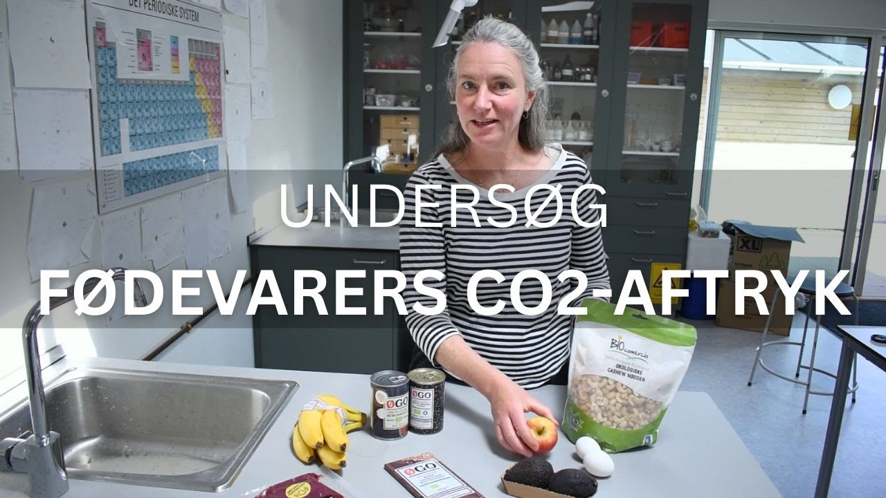 Undersøg fødevarers CO2-aftryk