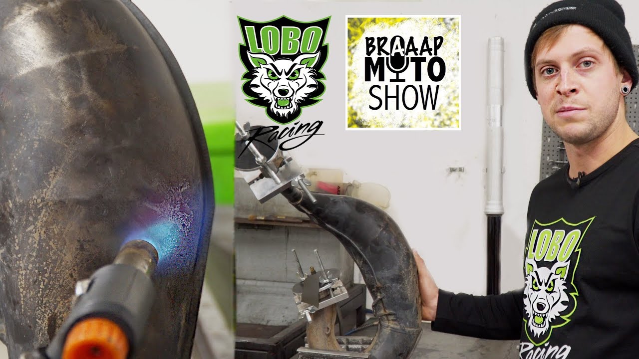 Naprawa Pogiętego Dyfuzora 2T  | 2 Stroke Exhaust Dent Removal | Motoporadnik | Lobo Moto