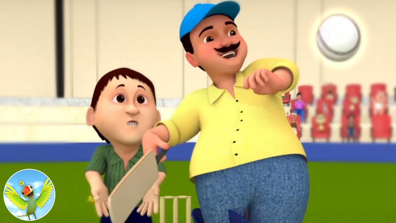 Lalaji Ne Cricket Khela, लालजी ने क्रिकेट खेला, Hindi Nursery Rhyme and Kids Song