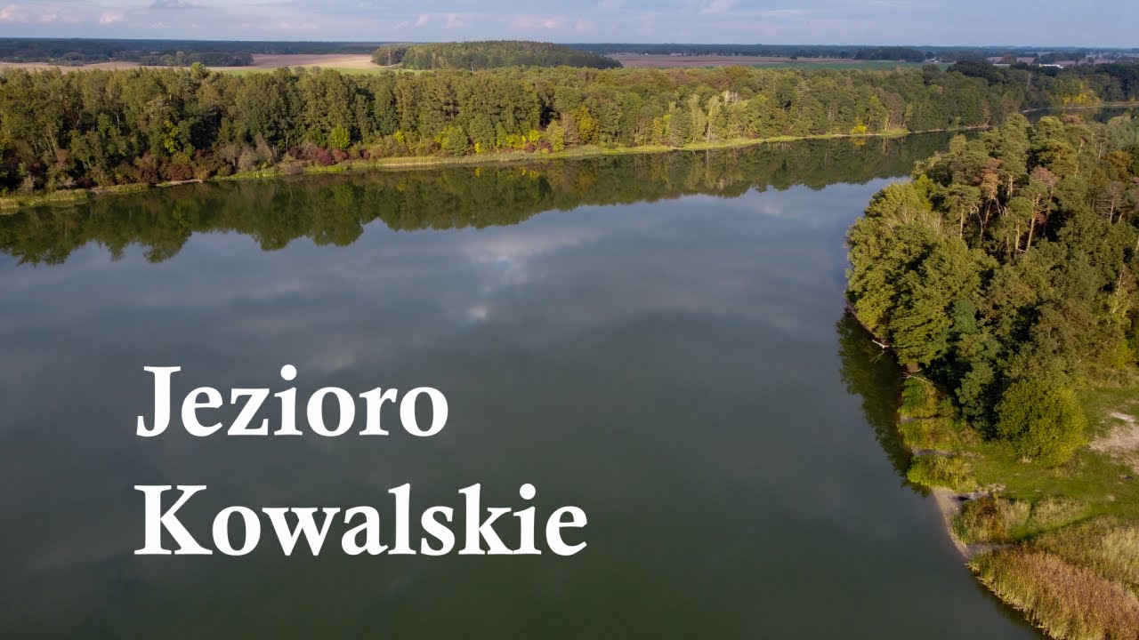Jezioro Kowalskie. Puszcza Zielonka. DJI MAVIC MINI naszazielonka.pl