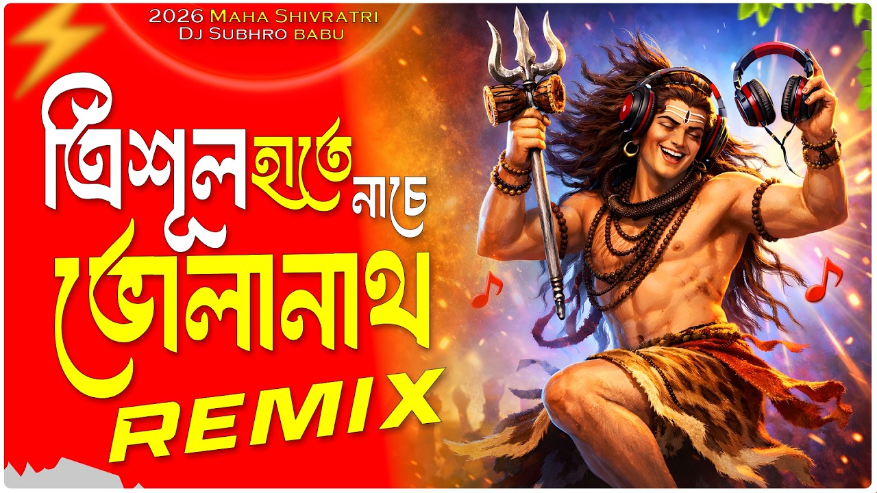 ত্রিশূল হাতে নাচে ভোলানাথ DJGan | Trishul Hate Nache Volanath_Remix | 2026 Edm Circuit Mix | DjGan