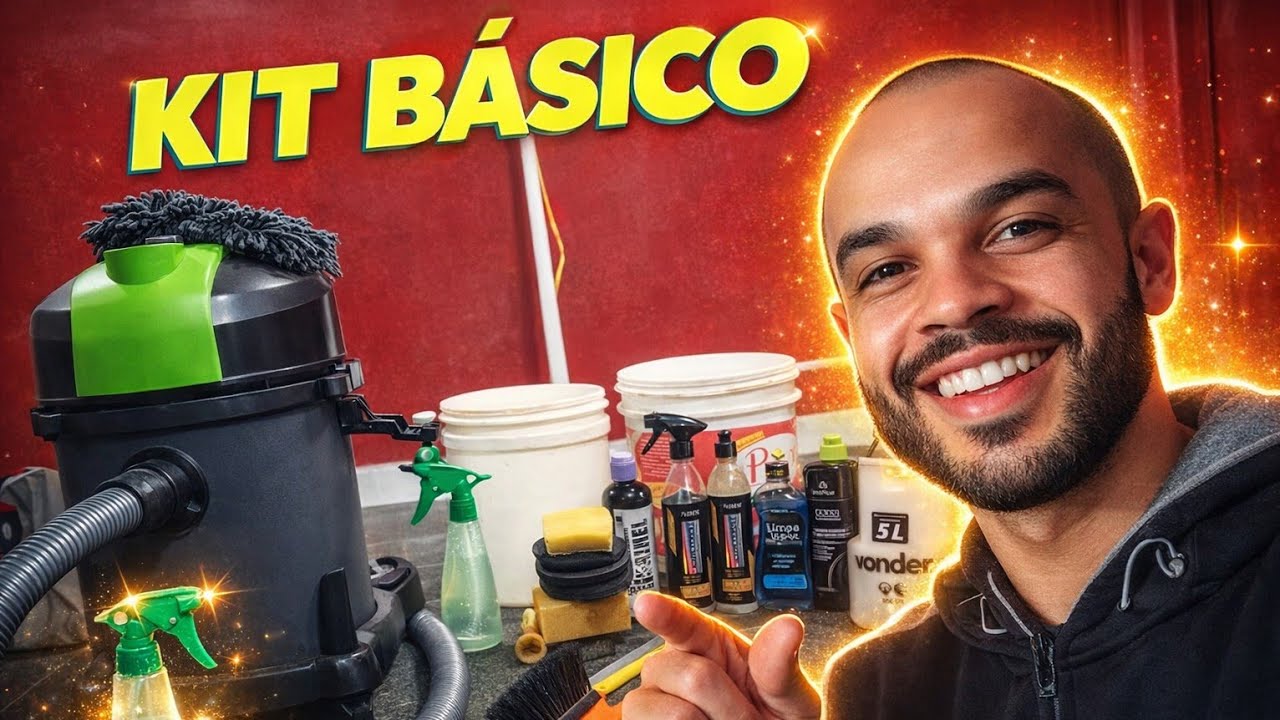 ESTÉTICA AUTOMOTIVA NA GARAGEM - com o menor investimento