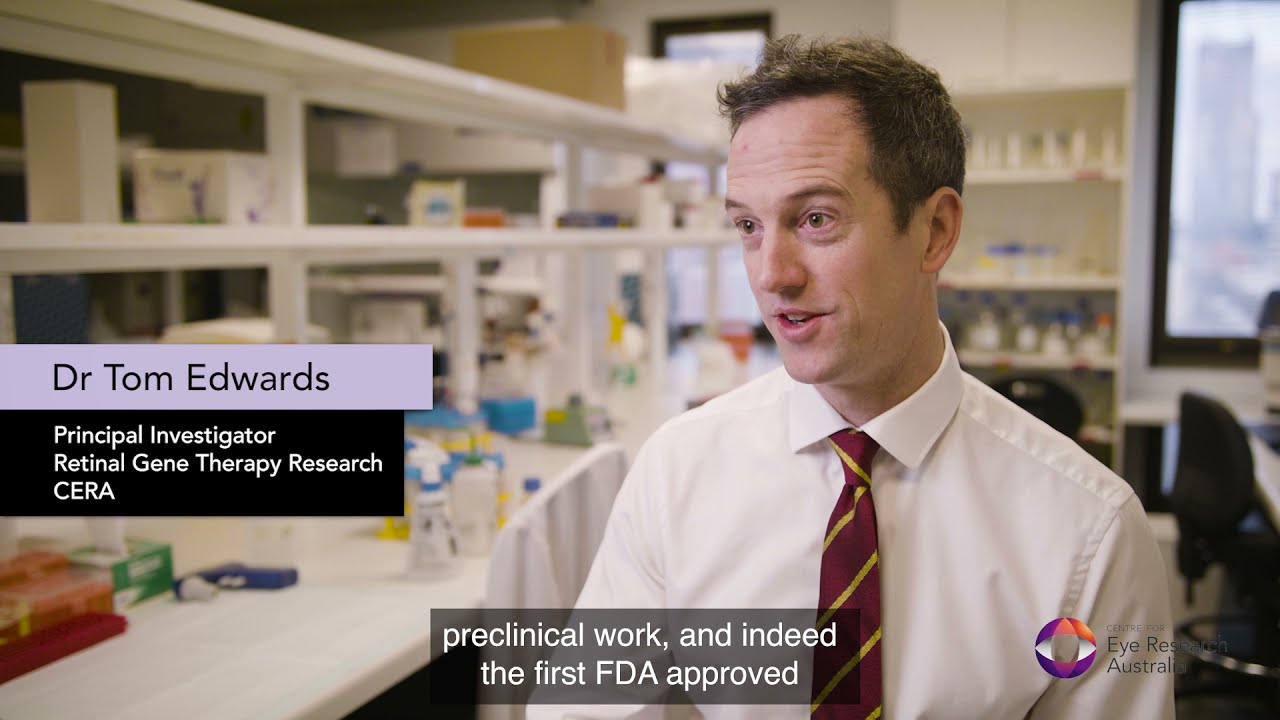 CERA's gene therapy research for inherited retinal diseases – Dr Tom Edwards