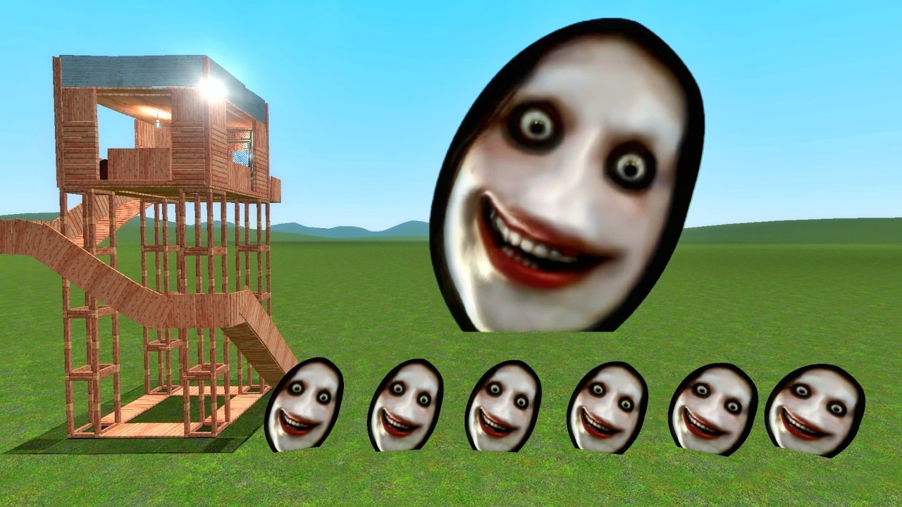 Scary Jeff Nextbot Vs Towers In Garry's Mod