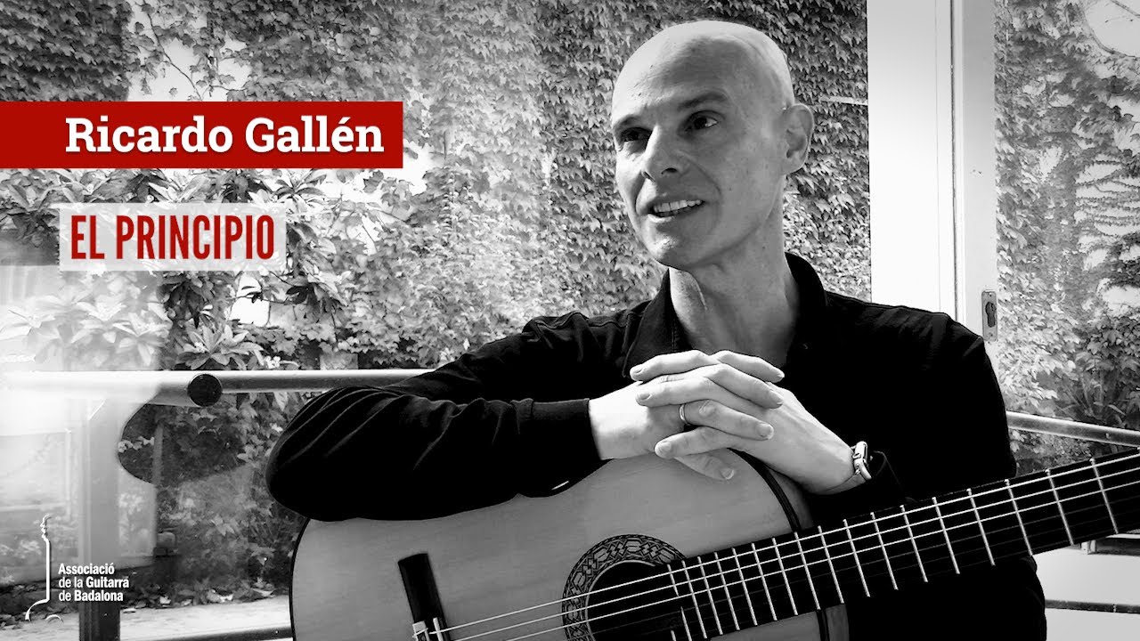 Ricardo Gallén, de prop. Entrevista i concert a Badalona