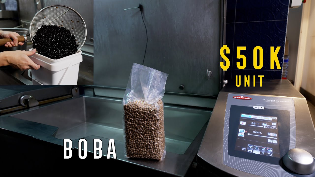 Cooking Boba Pearls in a $50k Machine