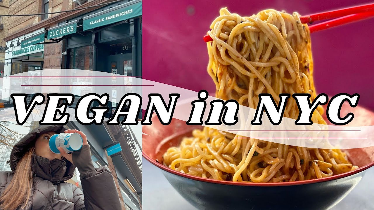 What I Eat in a Day 🌱 VEGAN IN NYC