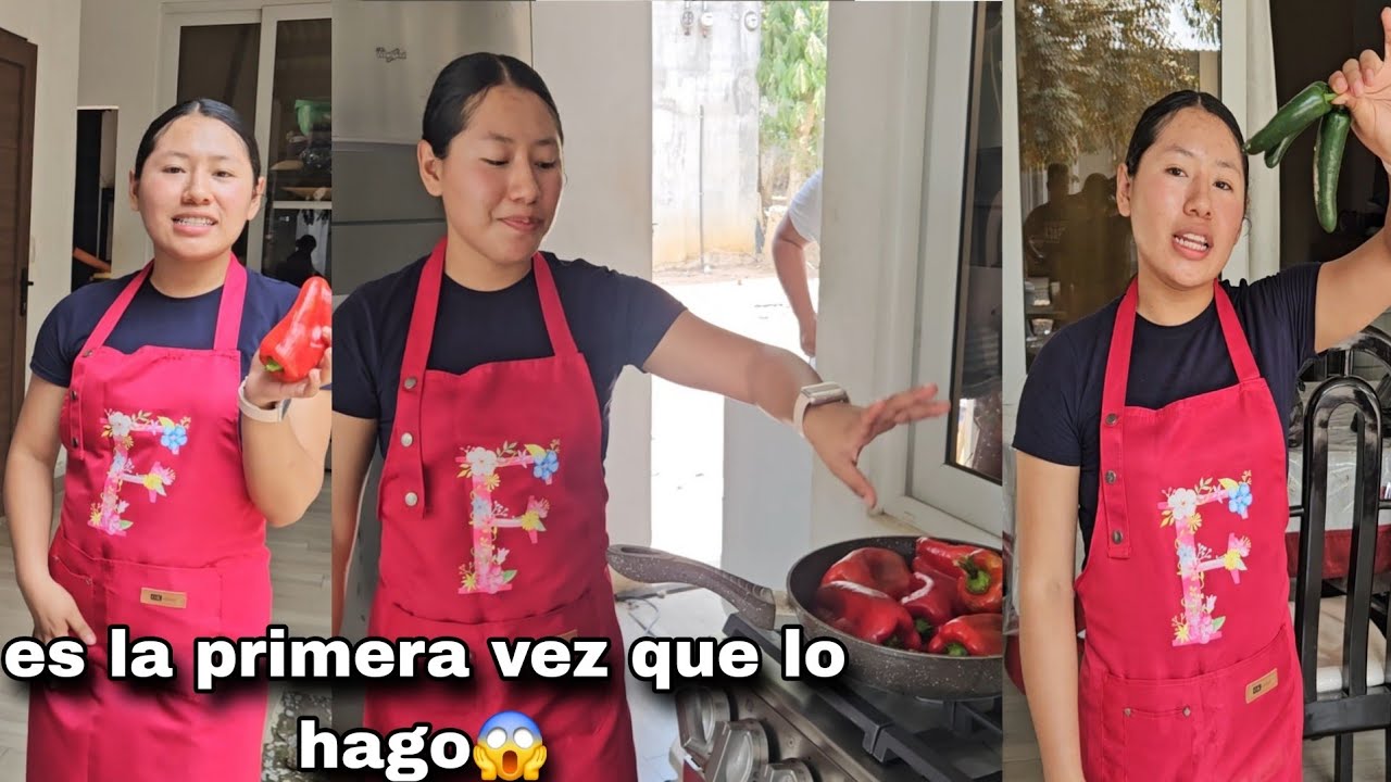 Haré CHILES RELLENOS MEXICANOS por primera vez🇲🇽🌶