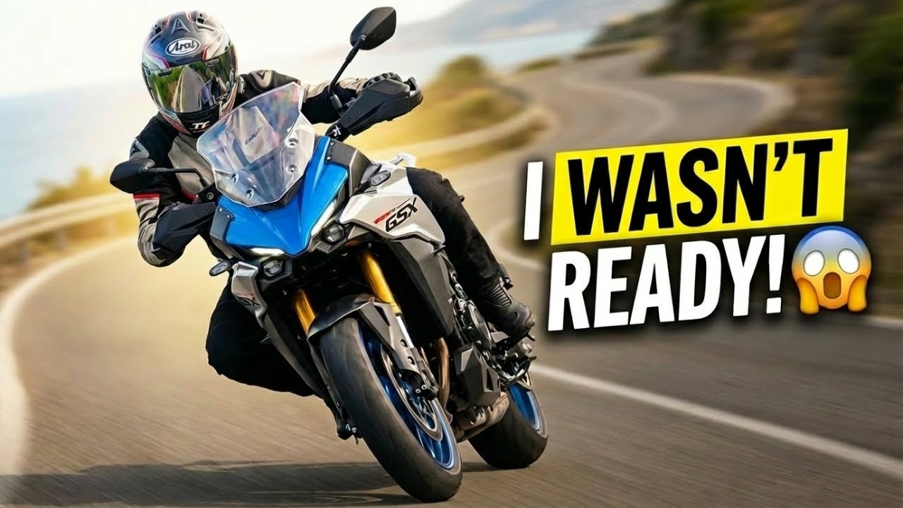 First Ride on the GSX-S1000GX — I Wasn’t Ready for This! 😱