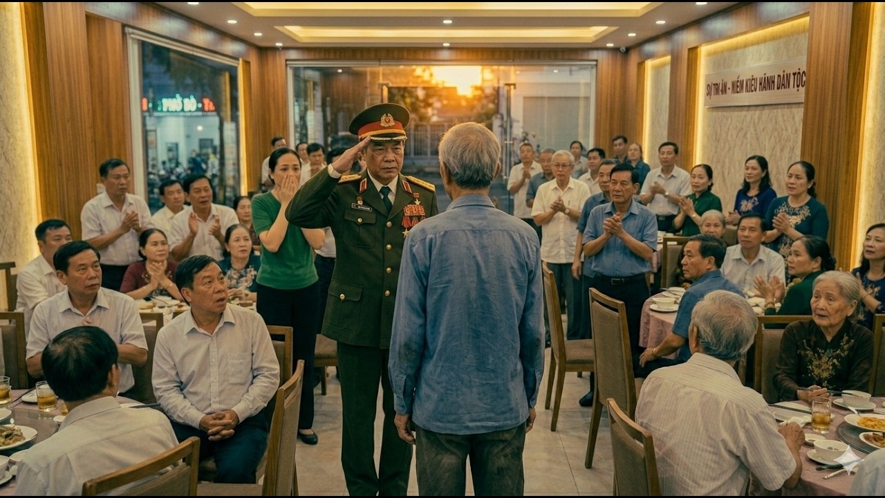 Đại Tá Nghèo Đi Họp Lớp Bị Cười… 5 Phút Sau Cả Hội Trường Đứng Dậy Cúi Đầu
