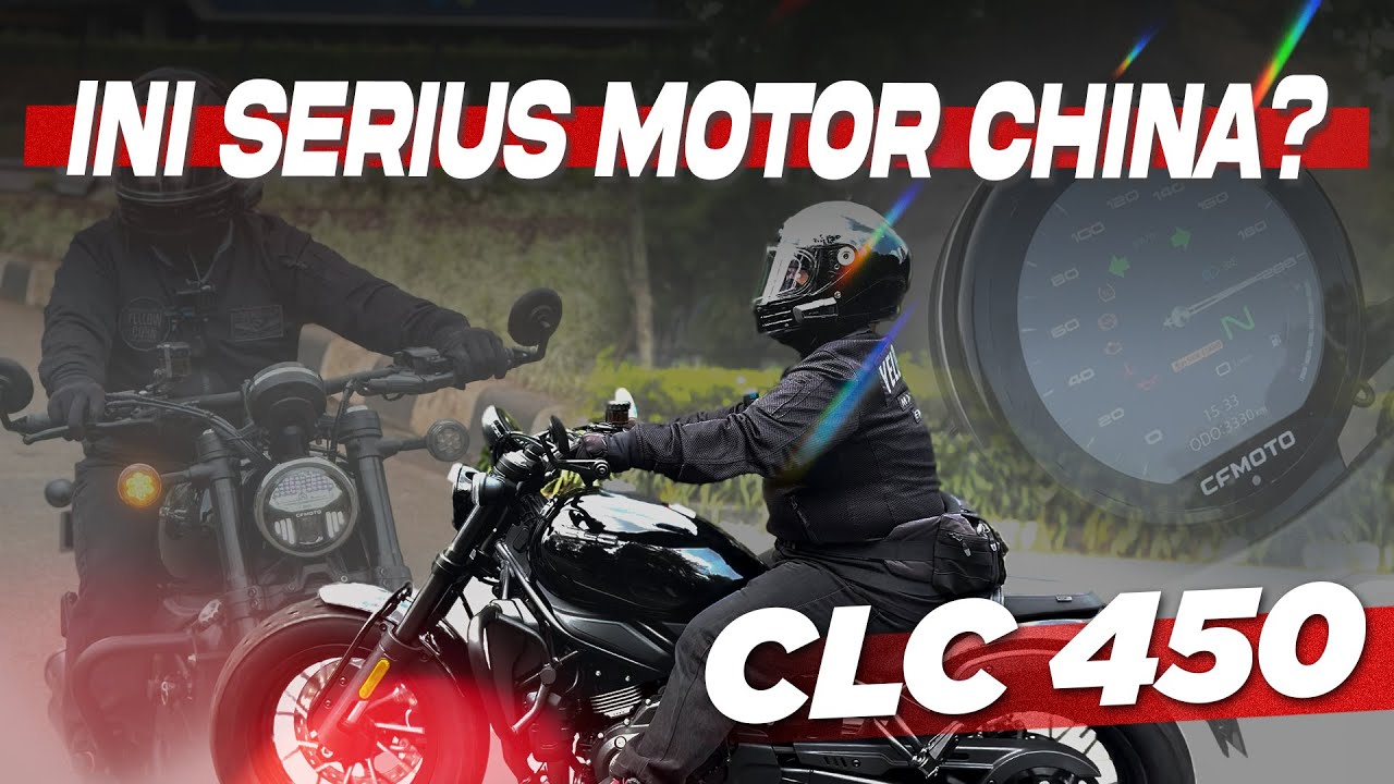 CFMOTO - MOGE CHINA CLC 450 GA BISA JALAN PELAN!!! #cfmoto #clc450 #moge #motorcina #motoran