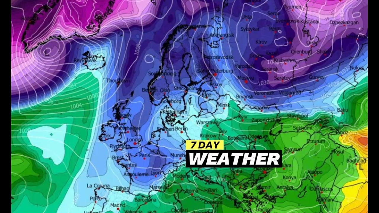 European Weather | GFS Model in 850 hPa March 5, 2026 l Europe Temperature
