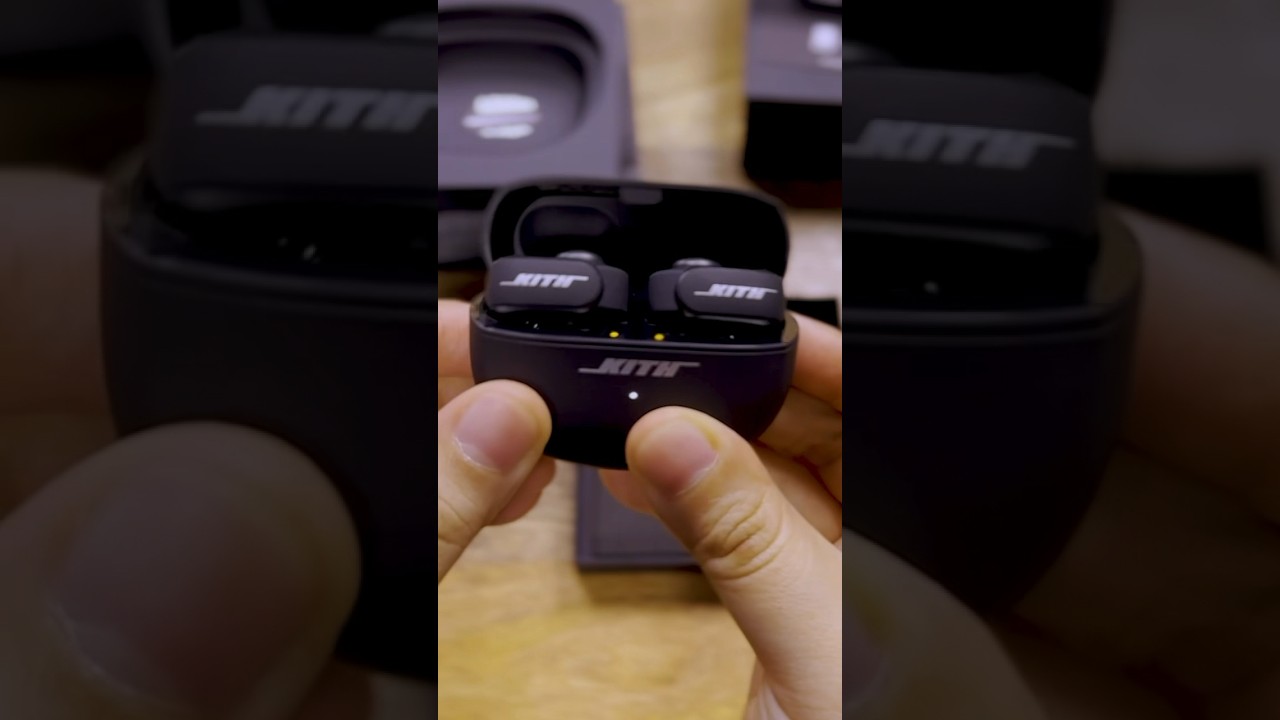 Unboxing the KITH x Bose Ultra Open Earbuds
