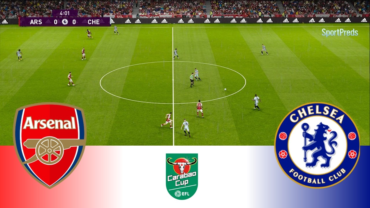 Arsenal vs Chelsea - EFL Carabao Cup 2025/26 | Full Match All Goals | PES 21 Gameplay