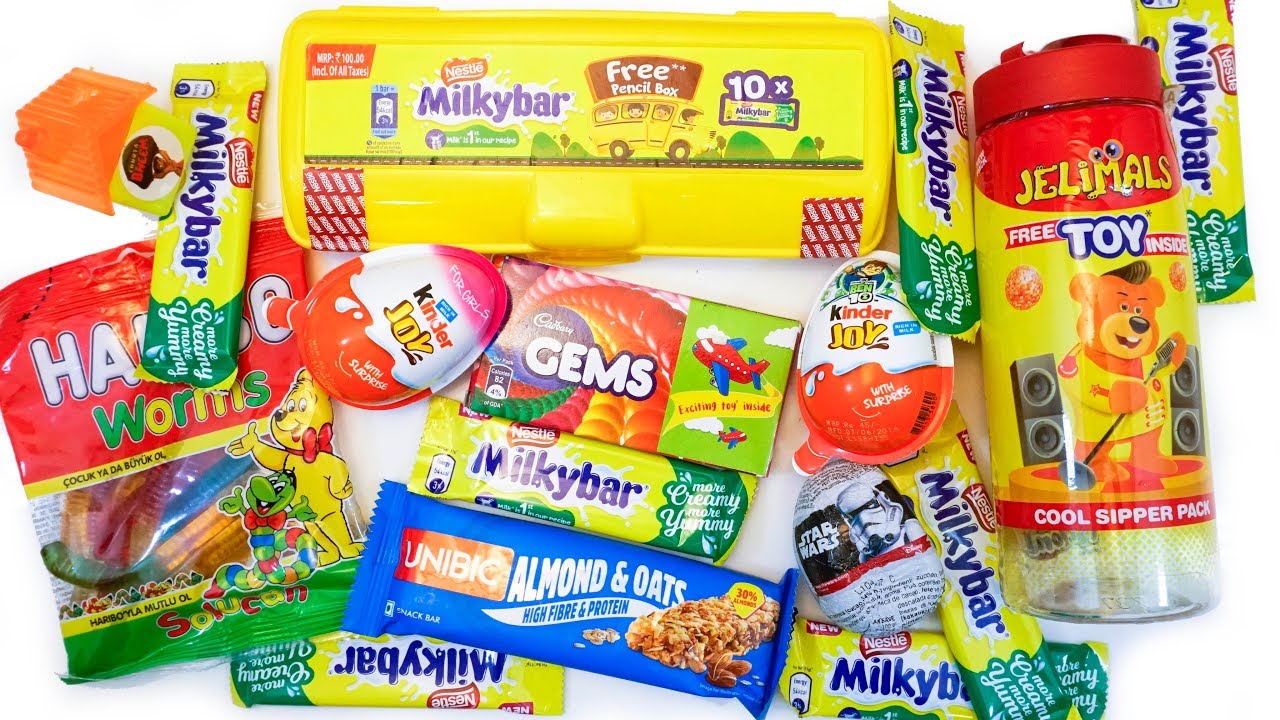 Some new candies and surprises opening by BooBooTV
