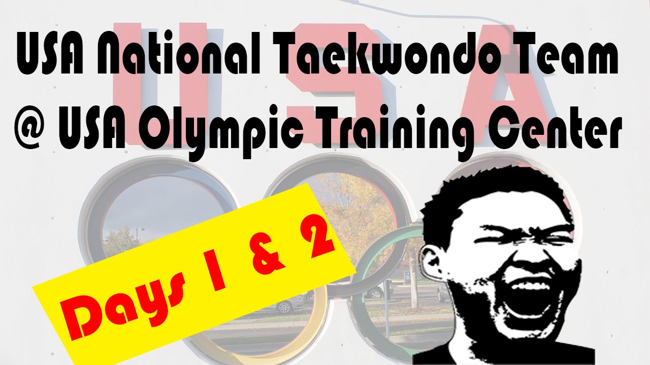 Days 1 and 2 at the Olympic training center