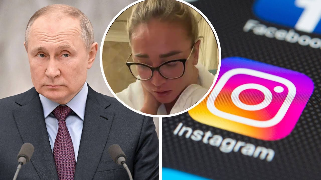 Russian Influencers Broken Down in Tears as Putin Bans Instagram