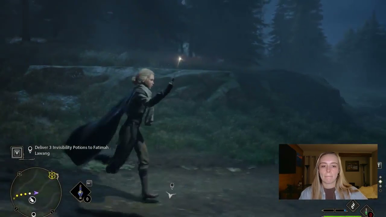 First boss! Kinda nervous... Hogarts Legacy First Playthrough Part 3