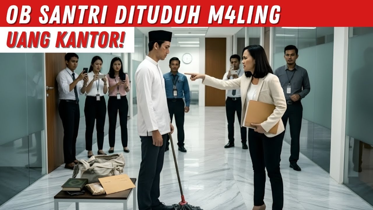 SANTRI MISKIN DITUDUH M4LING UANG KANTOR - 2 JAM KEMUDIAN KEBENARAN MEMBUAT SEMUA MENUNDUK