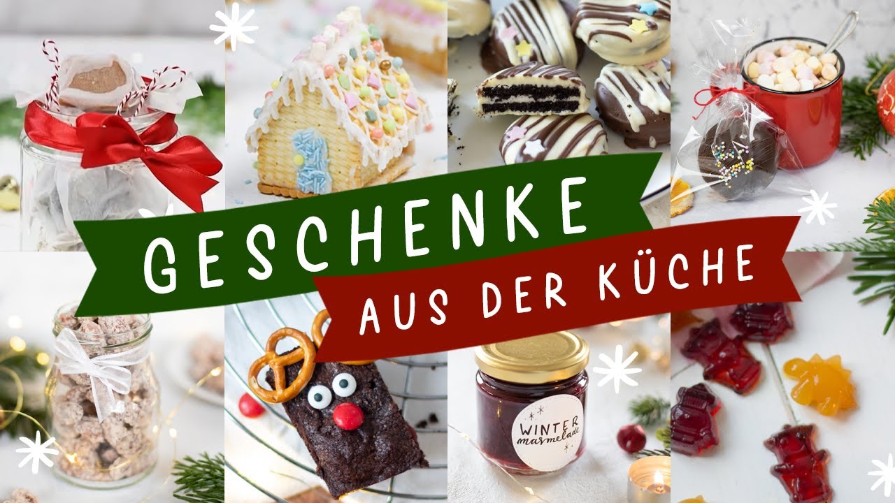 11 Geschenke aus der Küche! Einfache und günstige Ideen | Last-Minute Ideen für Wichtelgeschenke