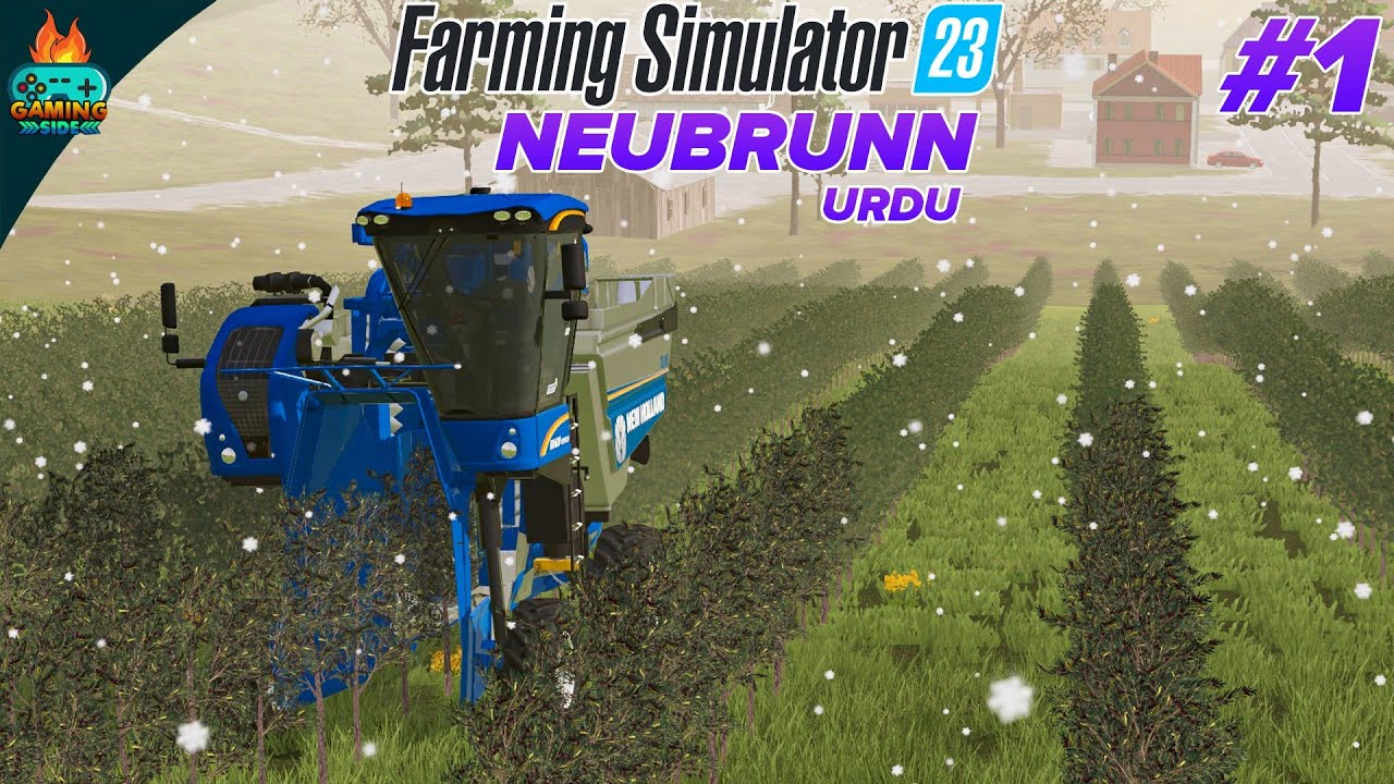 Neubrunn #1- Starting With Only Olives - Farming Simulator 23 Mobile Urdu Hindi let's play