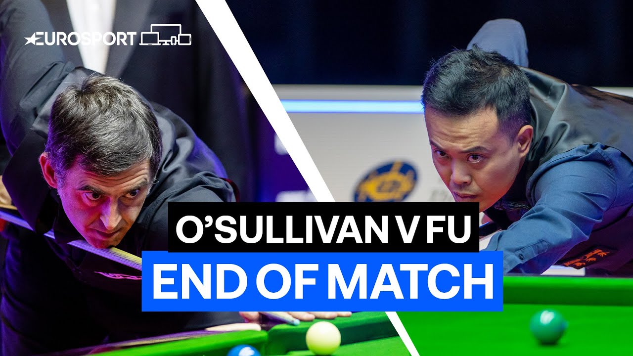 Ronnie O'Sullivan defeats Marco Fu to win the Hong Kong Masters title | Eurosport Snooker