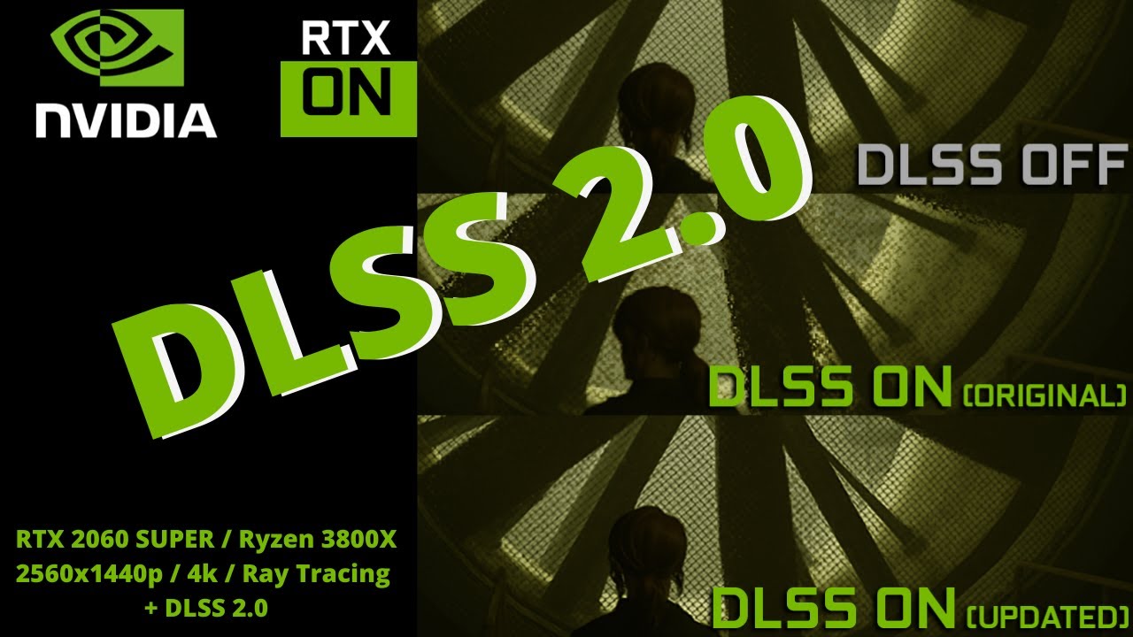 DLSS 2.0 | RTX 2060 SUPER | 4 Gry | Wydajność tryb&oacute;w DLSS oraz por&oacute;wnania jakości graficznej.