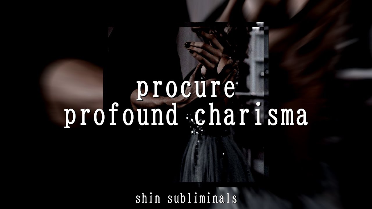 𝐄𝐗𝐓𝐑𝐄𝐌𝐄𝐋𝐘 𝐏𝐎𝐖𝐄𝐑𝐅𝐔𝐋 ☞ profound charisma [partially forced] // prodigious people skills subliminal