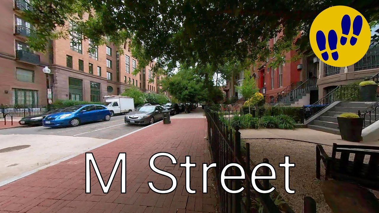 Washington DC - Walking Along M Street