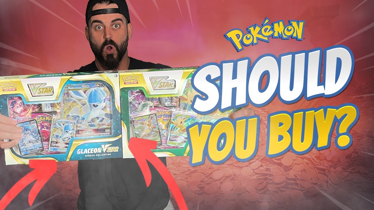 THESE BOXES ARE AWESOME! - Pokemon Glaceon & Leafeon VSTAR Special Collection Box