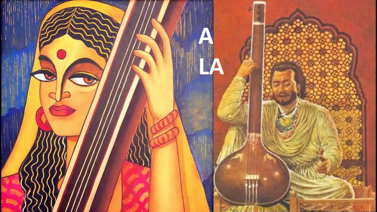 Tanpura drone in A (bordone in LA)