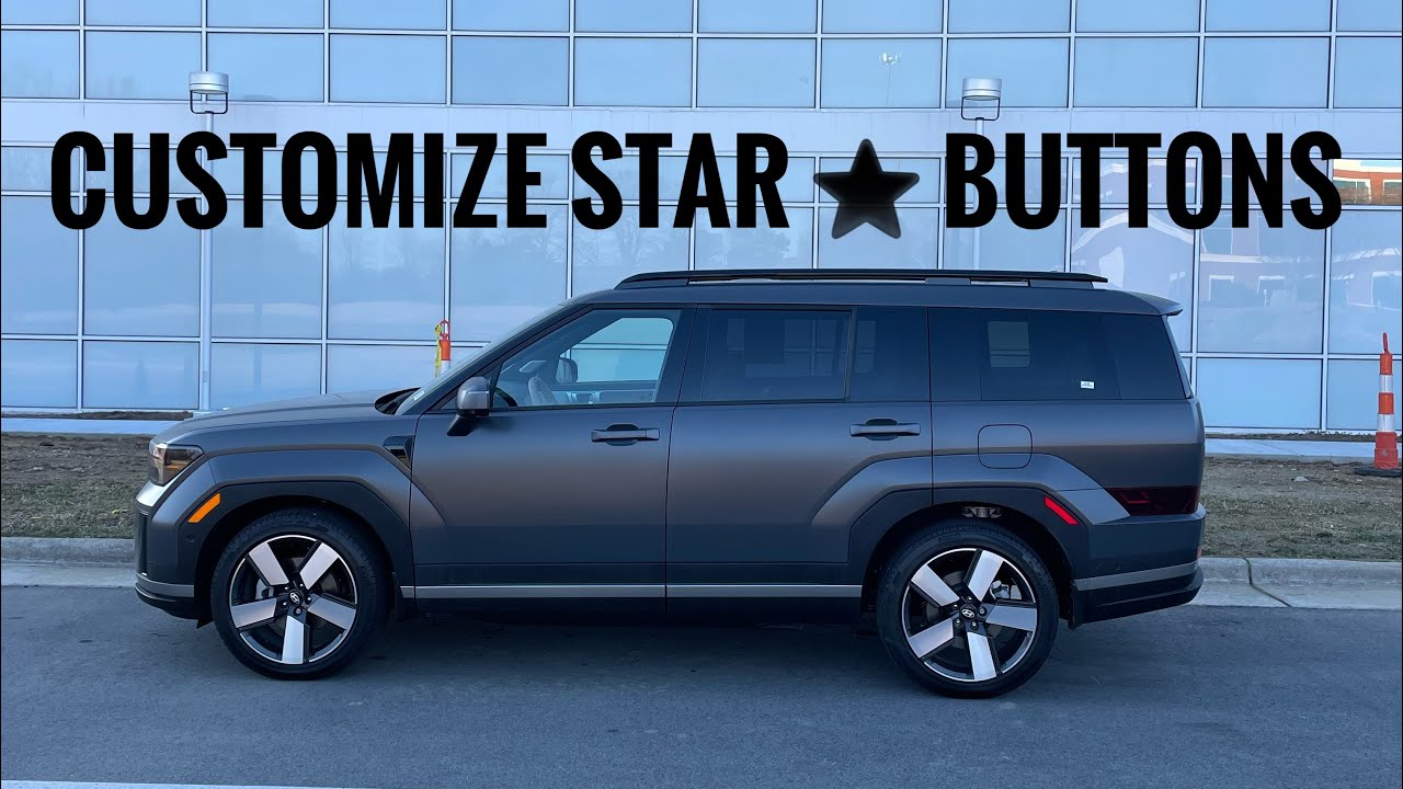 Master Your Hyundai - How to Customize the Star Buttons in Your Hyundai Like a Pro