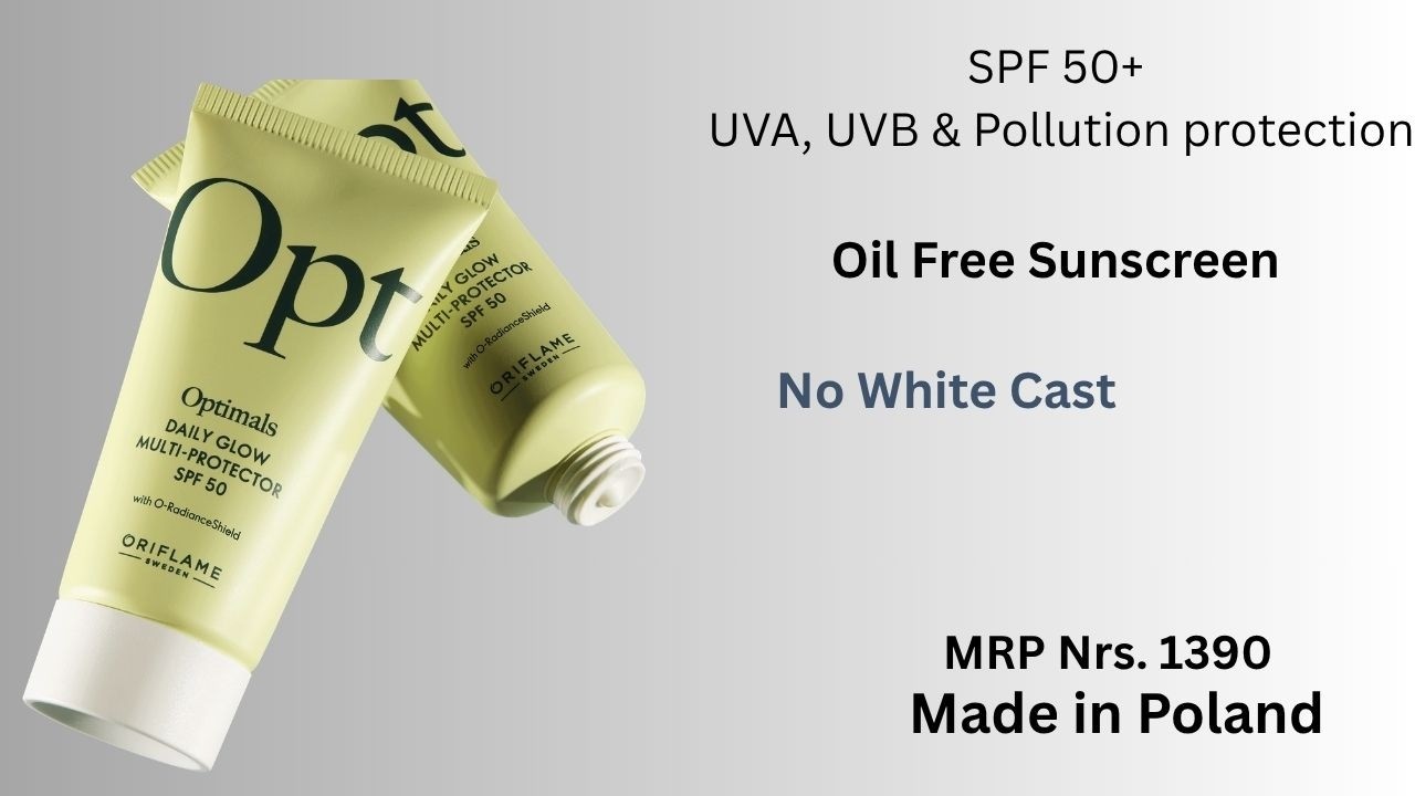 Opt Optimals Daily Glow Multi-Protector SPF- 50 | Best Sunscreen In Nepal