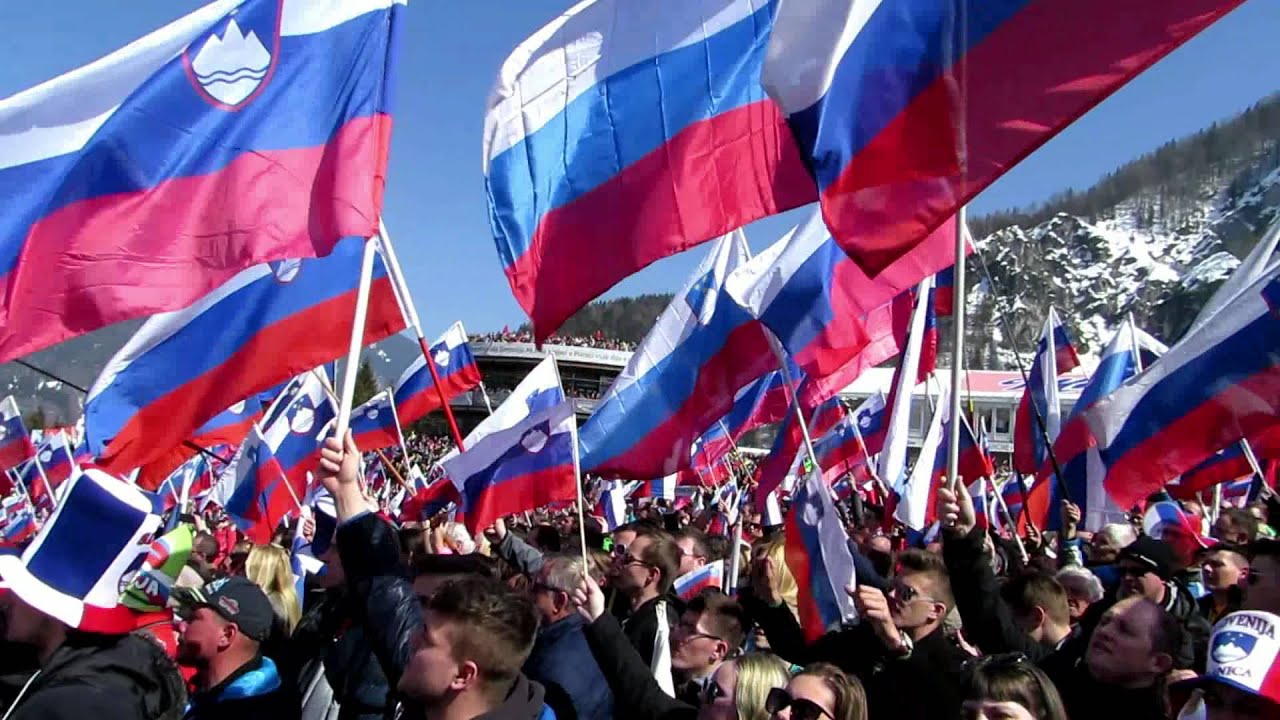 Himna republike Slovenije v Planici 2016