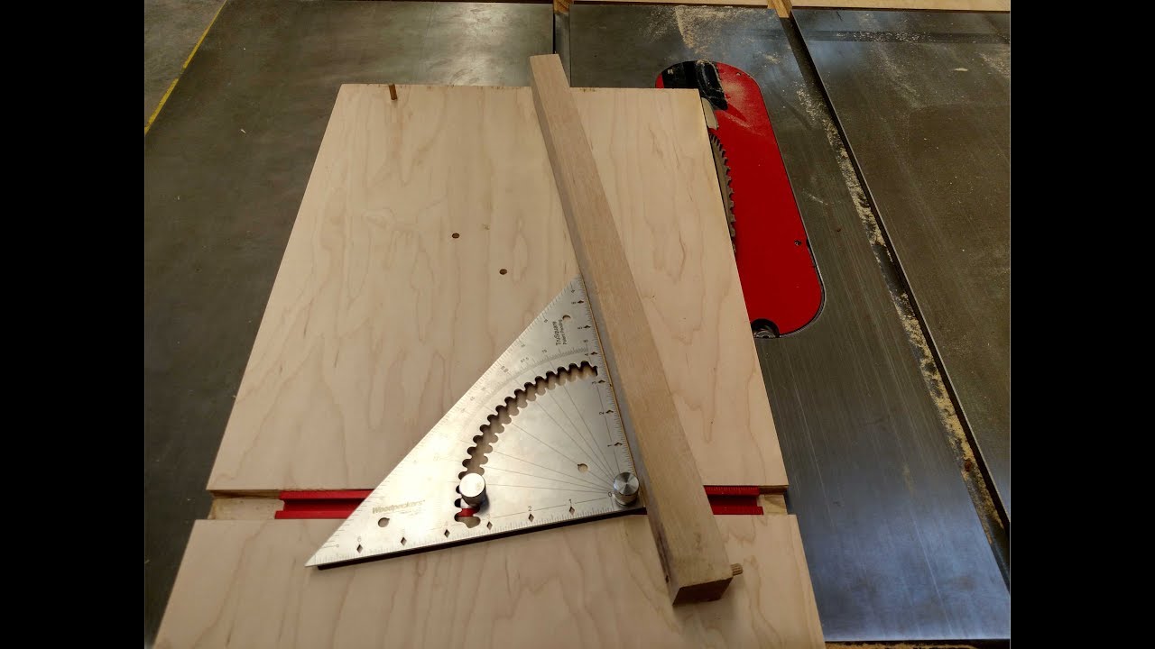 Building a Miter Sled using a TruSquare