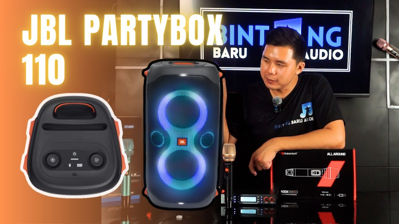 Speaker Terbaru JBL Partybox 110