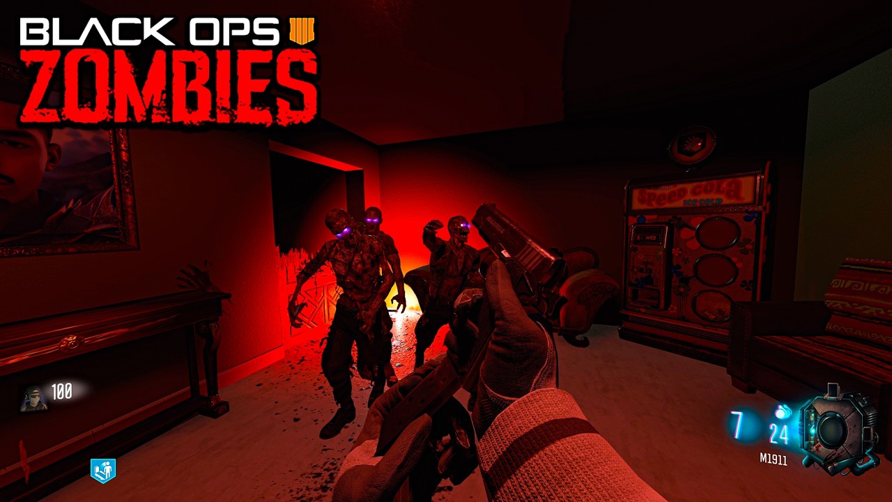 BLACK OPS 3 ZOMBIES: RAK'S CRIB GAMEPLAY (CUSTOM MAP)