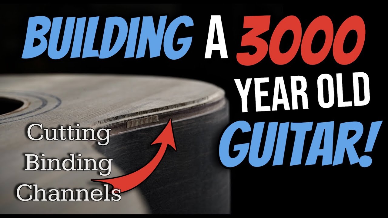 How To Build An Acoustic Guitar Episode 19 (Cutting The Binding Channels)