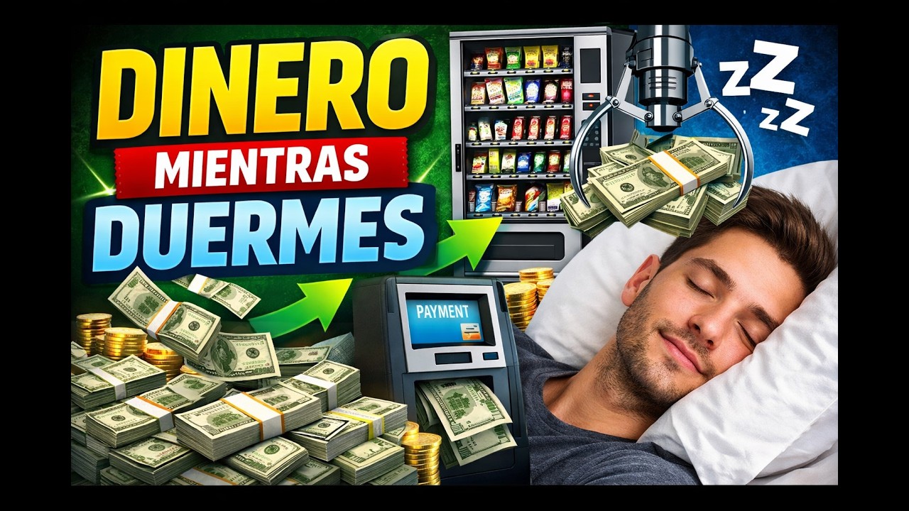 7 Máquinas Que Trabajan Solas y Generan Dinero (Ingresos Pasivos) en 2026!