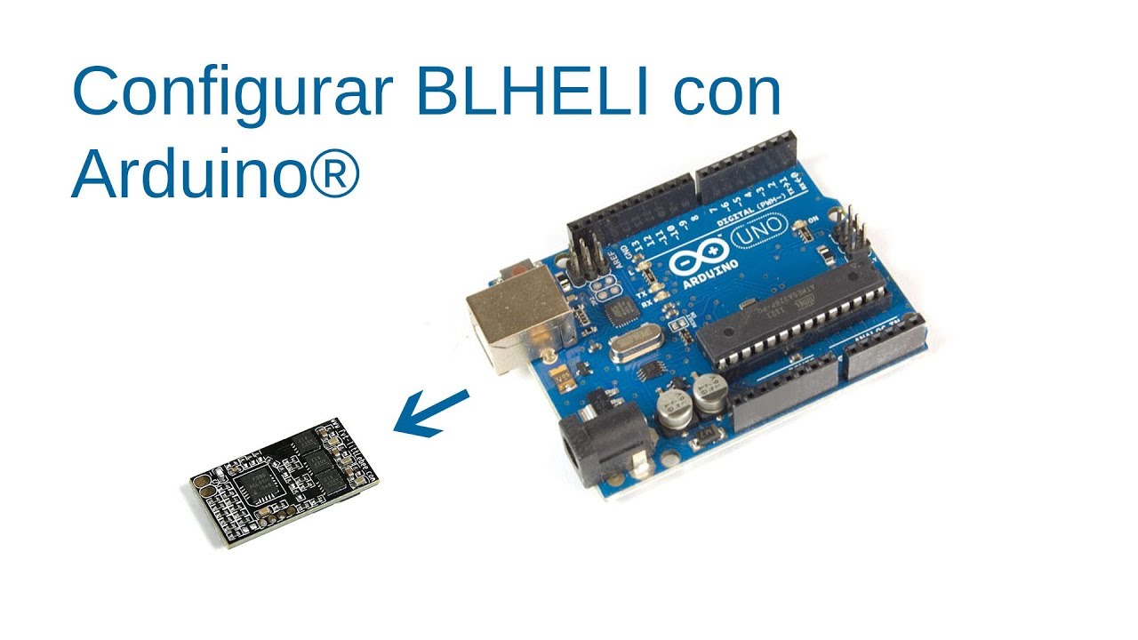 Programar ESC BLHeli usando Arduino®