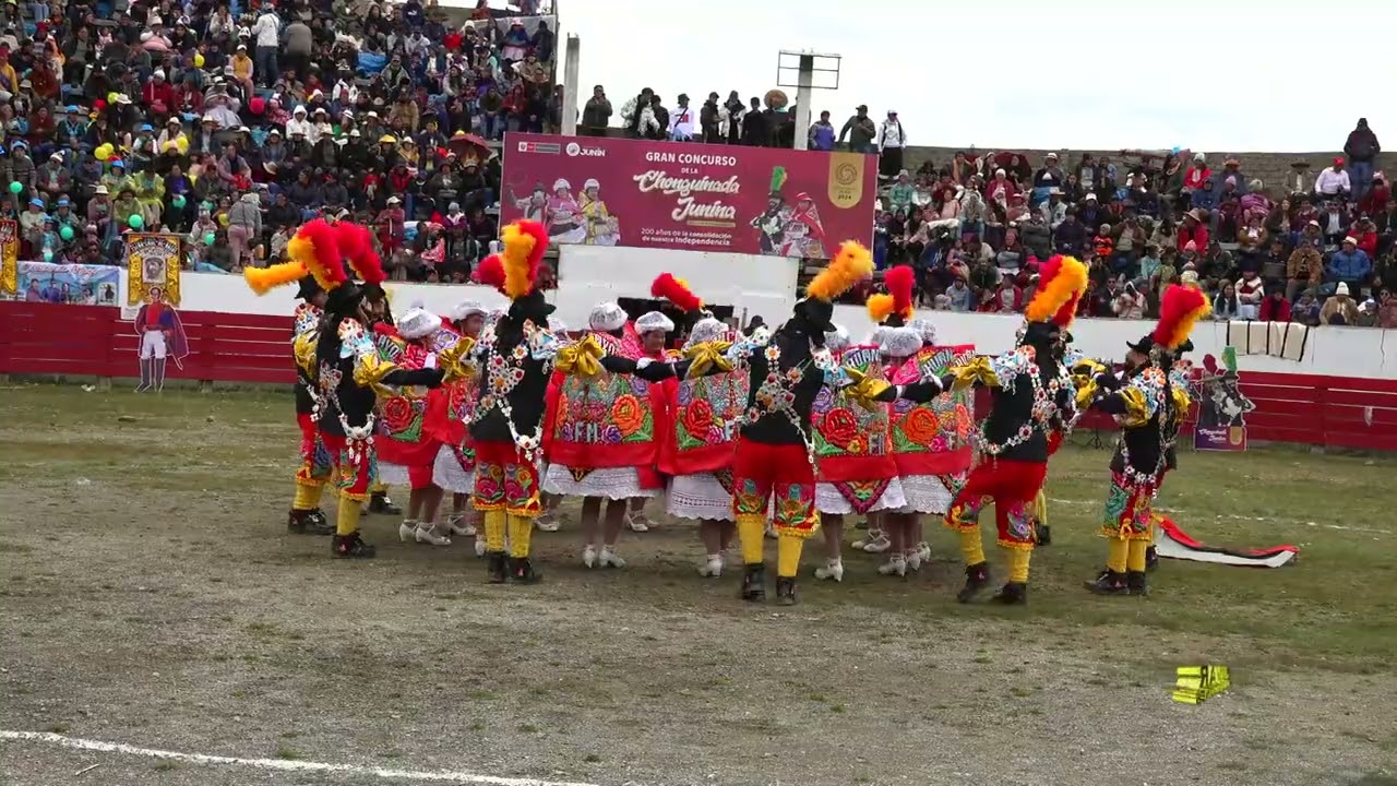 CUADRILLA DE CHONGUINOS BARRIO MARIAC / En Concurso / Honor a Cruces de Mayo - Junín 2024
