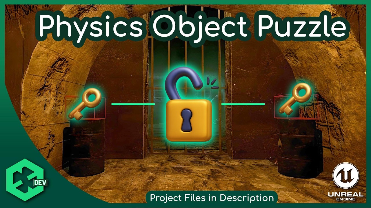 Create a Physics Object Puzzle in Unreal Engine 5