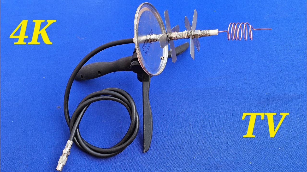 How to make the most powerful antenna for receiving terrestrial channels HD