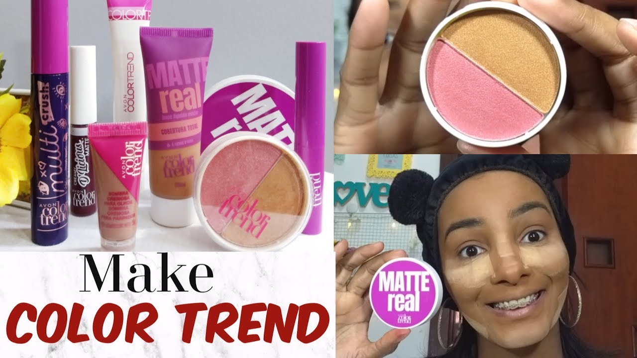 Make só com COLOR TREND AVON 💄✨