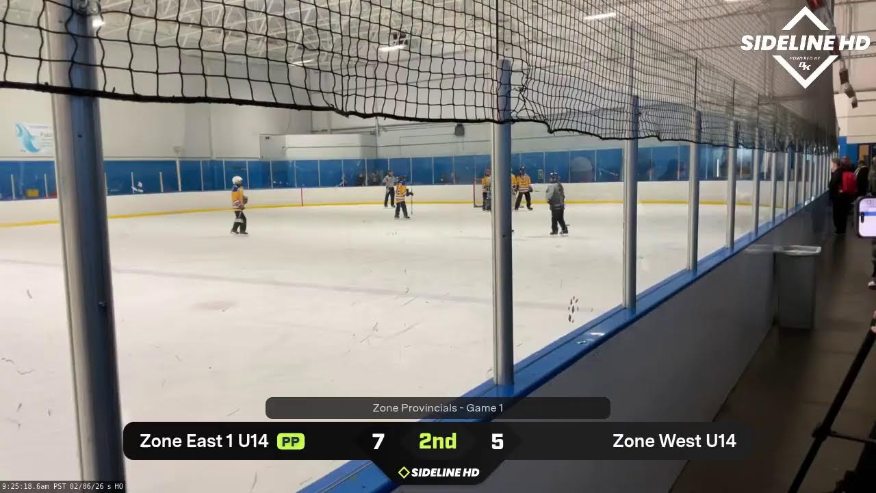 Zone West U14 vs. Zone East 1 U14 (2026.02.06)